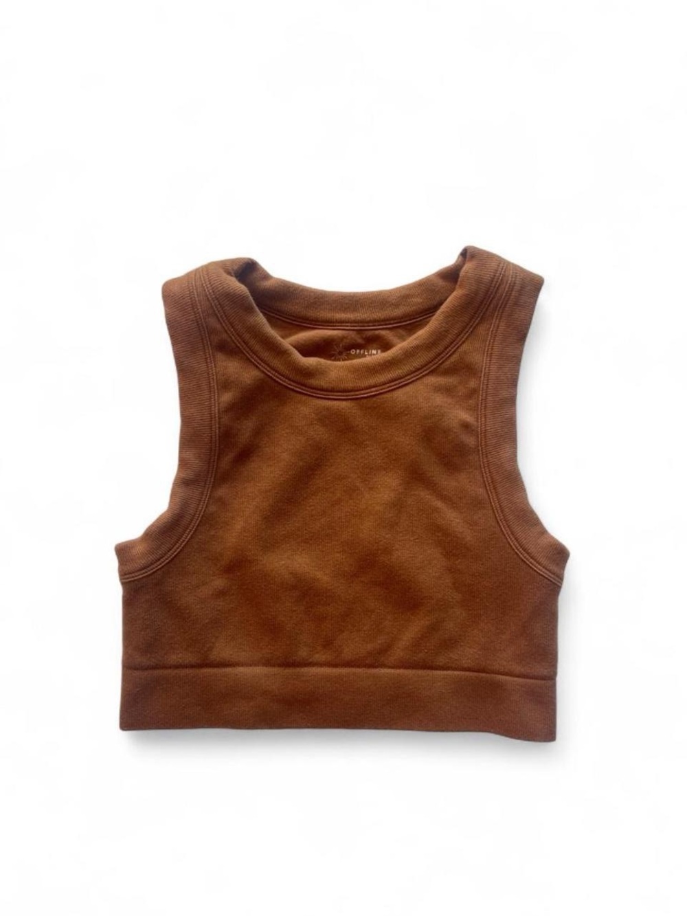 OFFLINE by Aerie High Neck Bra Top Size Small